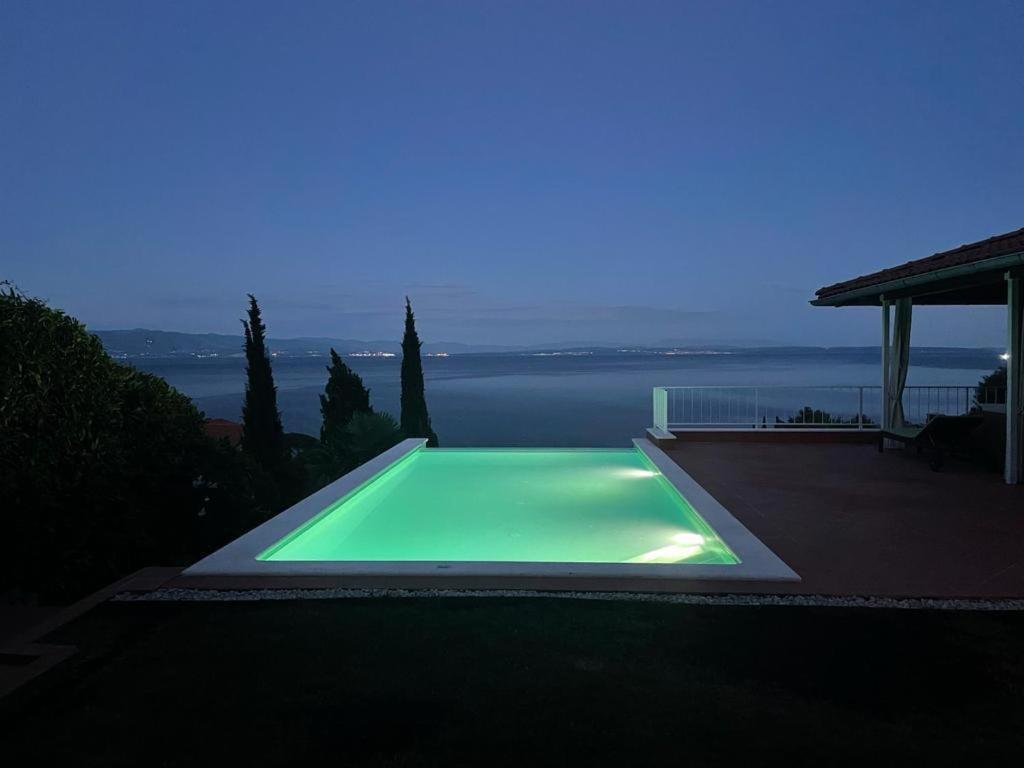 Villa Lovran - 150M To The Beach - Infinity Pool - Incredible Sea View - Fitnessraum Eksteriør billede