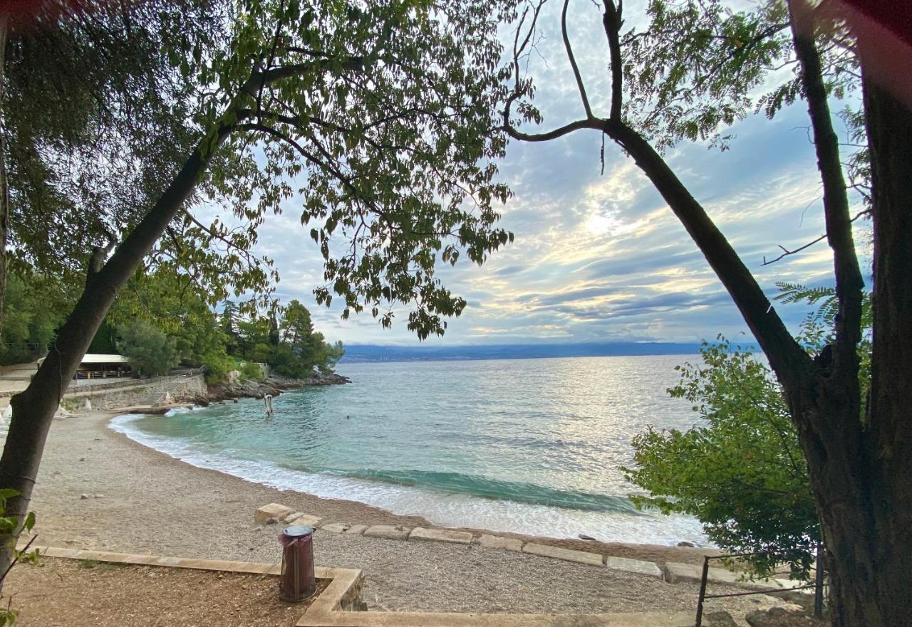 Villa Lovran - 150M To The Beach - Infinity Pool - Incredible Sea View - Fitness Room Eksteriør billede