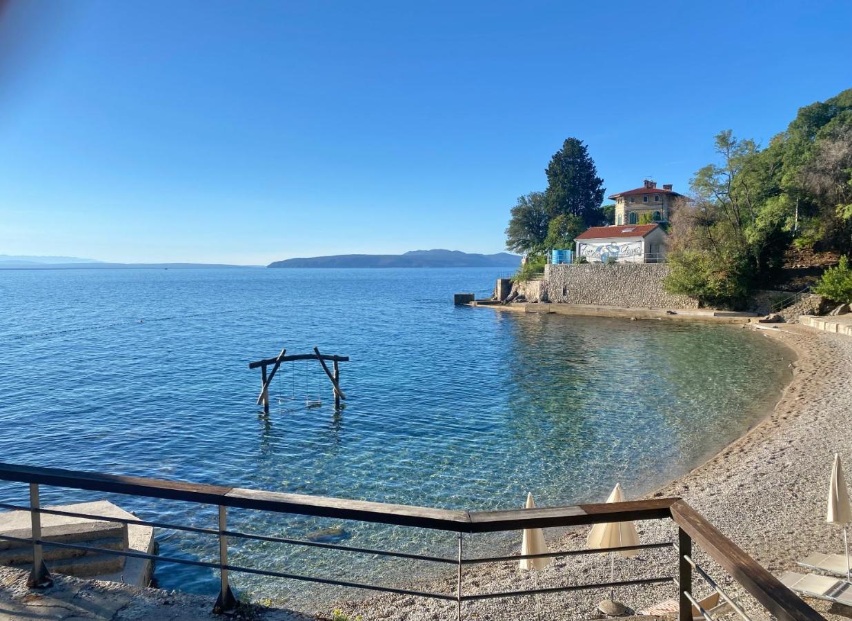 Villa Lovran - 150M To The Beach - Infinity Pool - Incredible Sea View - Fitness Room Eksteriør billede