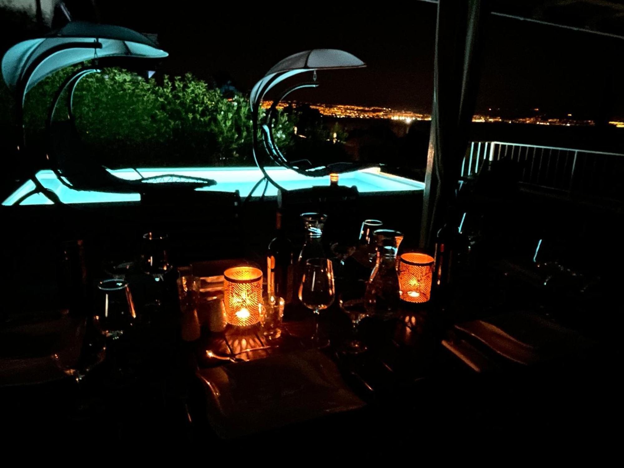 Villa Lovran - 150M To The Beach - Infinity Pool - Incredible Sea View - Fitness Room Eksteriør billede